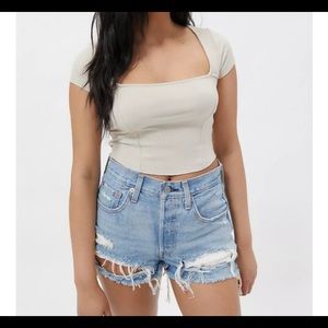 Levi’s High Rise Shorts
